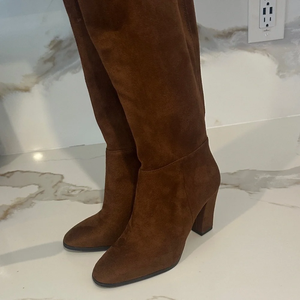 Vince Camuto Brown Over-the-Knee Boots - Picture 4 of 6